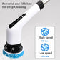 🔋 Electric Cleaning Brush – 7 Replaceable Heads & 2500mAh – Perfect for Bathroom, Kitchen & Tiles – Waterproof & Efficient 💧