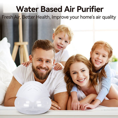 💥50 % RABATT✨Original-Wasserfilter-Luftreiniger, Luftreiniger für den Hausgebrauch, mit Aromatherapie-Funktion und LED-Nachtlicht, geeignet für Räume mit Rauchgeruch und Haustiere – Aromadiffusor🌿
