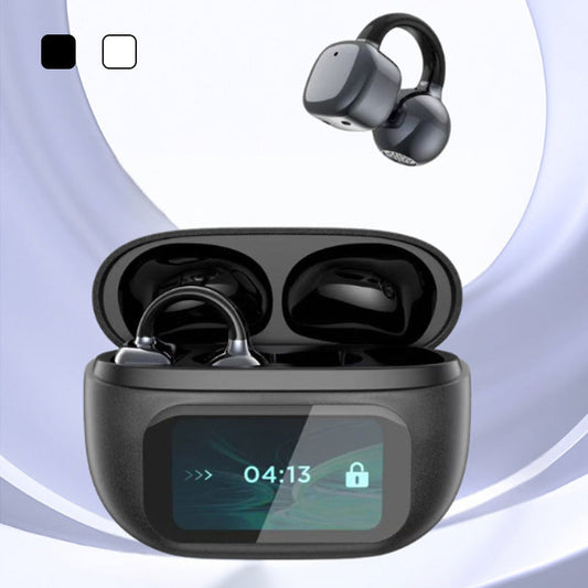 🔥2026 HEISSER VERKAUF🔥 🎧 Intelligenter Clip-on-Ohrhörer mit intelligentem Farbdisplay und intelligenter Übersetzungsfunktion 🎧
