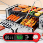 🌡️Dual-Probe Meat Thermometer 🥩 – Instant Read, Magnetic, Foldable, Bottle Opener
