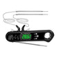 🌡️Dual-Probe Meat Thermometer 🥩 – Instant Read, Magnetic, Foldable, Bottle Opener