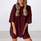 💞LETZTER TAG – 57 % RABATT🌸 Lässiges, locker geschnittenes zweiteiliges Sommer-Set für Damen💃