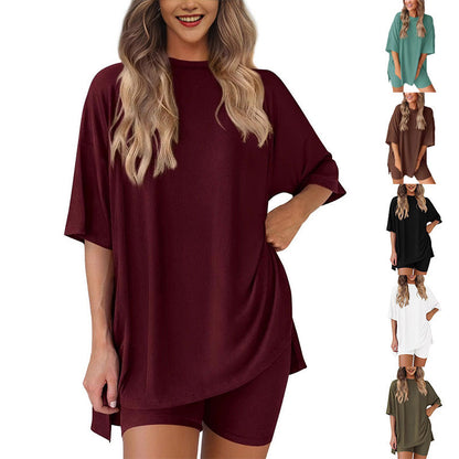 💞LETZTER TAG – 57 % RABATT🌸 Lässiges, locker geschnittenes zweiteiliges Sommer-Set für Damen💃