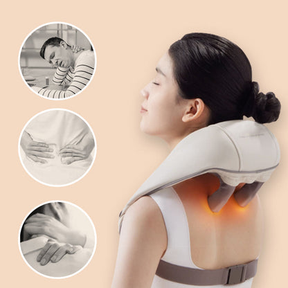 ⌛ Heißer Verkauf 50% Rabatt🔥Neues intelligentes Nacken- und Schultermassagegerät mit Wärmefunktion