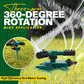 💦360-Grad-rotierender Garten-Sprinkler 🌿 Vielseitiger automatischer Rasenbewässerer für Hof & Garten🏡☀️