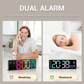 Bunter digitaler LED-Wecker