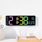 Bunter digitaler LED-Wecker