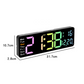 Bunter digitaler LED-Wecker