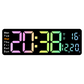 Bunter digitaler LED-Wecker
