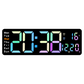 Bunter digitaler LED-Wecker