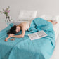 🛏️ NUR FÜR BEGRENZTE ZEIT: 50 % RABATT! 💥 Kühlende Sommerdecke, leichte, atmungsaktive und seidenweiche Decke, bequeme Bettwäsche für Zuhause, das Homeoffice und auf Reisen, das perfekte Geschenk für Ihre Liebsten ✨