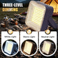🏕️60% OFF NOW! Portable Waterproof Solar-Powered Camping Light – 3-Level Dimmable LED Outdoor Lamp, Adjustable Bracket, Long Lasting Rechargeable Light for Camping, Hiking & Emergency