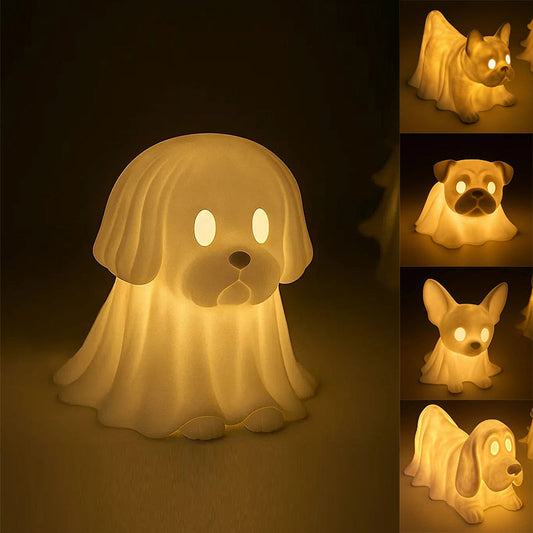 Halloween-Geisterhund-Nachtlicht