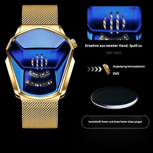 📢📢 Flash Sale: Nur noch 3 Stunden! ⏰⏰——Luxus Herren Rennsport Rhombus Uhr