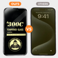 HD-Anti-Spy Displayschutz aus gehärtetem Glas für iPhone