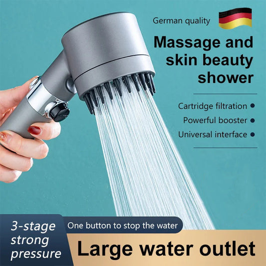 🚿 Verherrlichende Dusche für Schönheit und Hautmassage