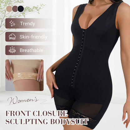 👙 50% RABATT! 🔥 Bodysuit für Damen mit Frontverschluss & Formender Passform – Bauchkontrolle, Bequem & Perfekt für Den Alltag 💃