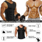 🏆 Herren Fitness Tanktop 🏋️‍♂️ | Reißverschluss & Schlankmacher-Effekt ⚡🌿