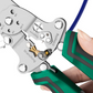Multifunktions-Abisolierzange zum Zusammenklappen mit Spannungsprüfer