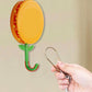 Kreativer Sonnenblumen-Wandhaken mit lachendem Gesicht