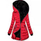 ❄️ LETZTER TAG IM ANGEBOT - 57% RABATT 💖 Damen Kapuzen-Mantel mit Plüschfutter