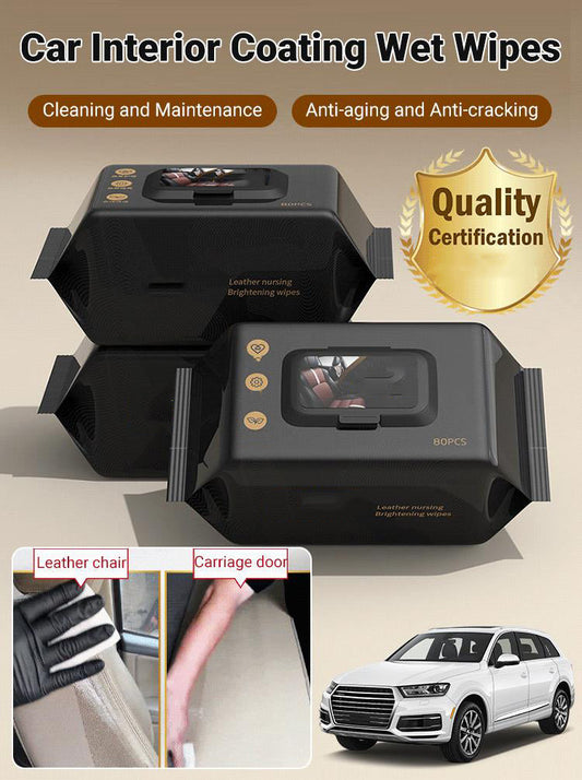 Feuchttücher für die Autoinnenbeschichtung