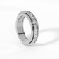 🎊Fröhliches Neujahr! 50% auf alles ⏰💖Drehbarer Spinner-Ring aus Titanstahl mit Zirkonia
