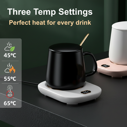 ❄️❄️Winter-Essentials☕☕Intelligenter digitaler Display-beheizter Untersetzer
