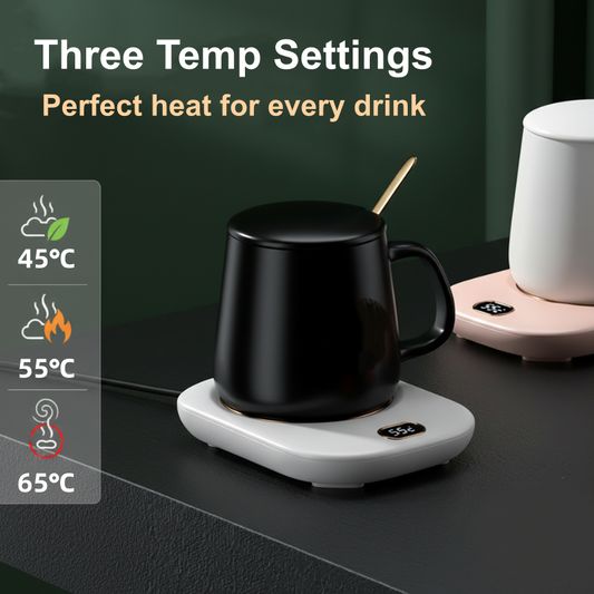❄️❄️Winter-Essentials☕☕Intelligenter digitaler Display-beheizter Untersetzer