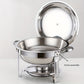 🔥 JETZT 60 % RABATT! 🎄 Buffet-Set mit Warmhaltefunktion aus Edelstahl – gleichmäßige Hitzeverteilung und langlebig, perfekt für Feste und Partys ✨