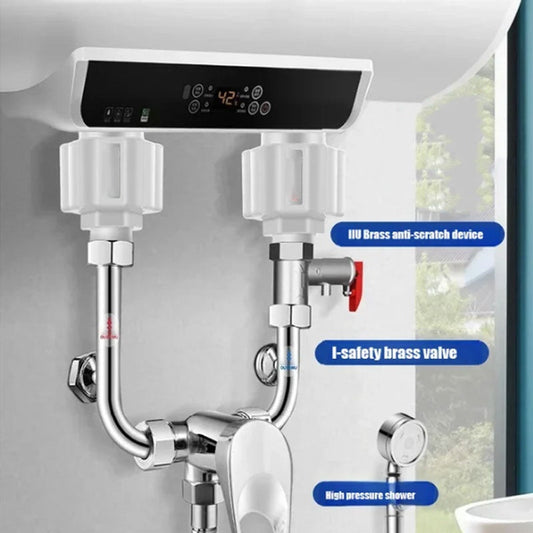 2 Stück Warmwasserbereiter Anti-Elektrizität Trennwand