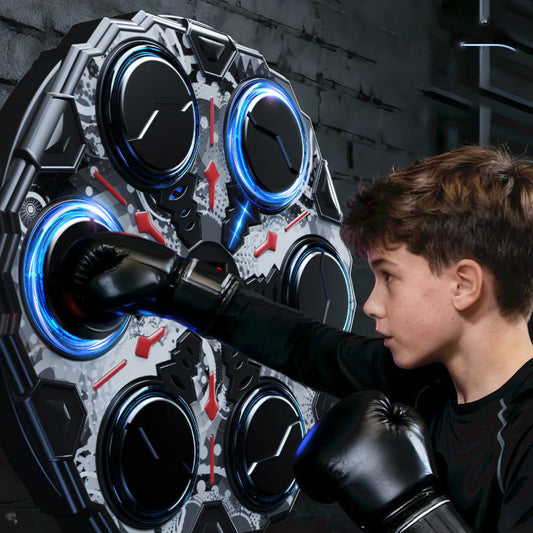 🥊 Eine neue Art des Indoor-Trainings! Die Music Boxing Smart Wall Target Machine – verwandelt Musik und Bewegung in Spielzeit für Kinder