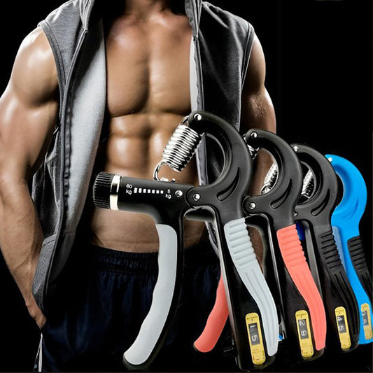 Verstellbarer Griffkraft-Handtrainer mit Zählfunktion