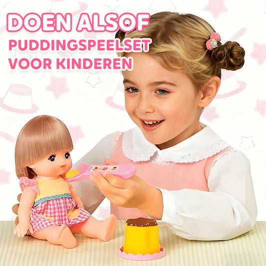 Kids Pretend Play Pudding Toy Set