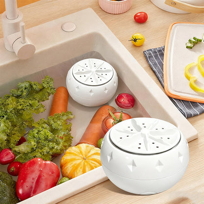 HOT SALE 50% OFF💥Fruit and Vegetable Washing Machine– Removes Pesticides, BPA-Free & Easy-Clean Design 💧