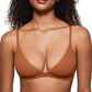 💜💜Drahtloser Triangel-Bralette für Damen mit Jelly-Einsätzen