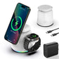 3-in-1 faltbare magnetische kabellose Ladestation