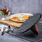 🍔50% OFF NOW! Cast Iron Steak & Burger Press‑Ridged Grill Press with Foldable Wood Handle, Heavy‑Duty Meat Smasher for BBQ Griddle Cooking