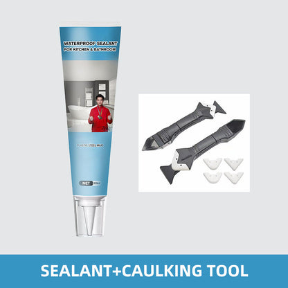 💥55% OFF NOW! 🚿 Waterproof Sealant for Kitchen & Bathroom, Plastic‑Steel Mud Anti‑Mold Gap Filler, Mildew‑Resistant Sealing Paste for Sink, Bathtub & Tile Joints