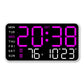📢📢50 % RABATT !! ⏰Multifunktionale dekorative LED-Digital-Wanduhr，Die grenzenlose Digitaluhr für das moderne norwegische Zuhause