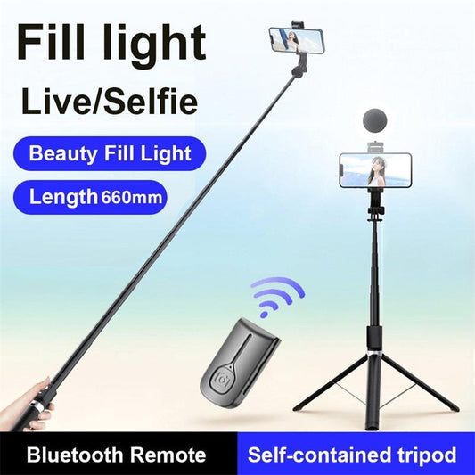 Neuer 6 in 1 Bluetooth Selfie Stick