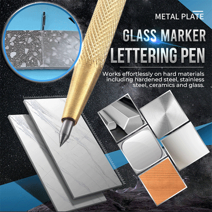 Hartmetall-Anreißstift – Für Metall, Glas & Fliesen, Präzise Markier- und Ritznadel 🔧🪟