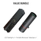 Wiederaufladbare P50 LED-Taschenlampe mit einstellbarem Zoom