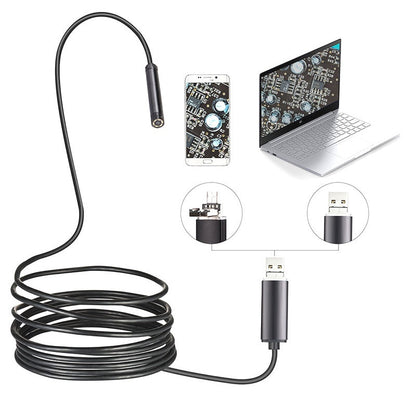 🔥3-in-1 wasserdichte USB-Endoskopkamera mit LED