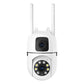 360° Schwenk-Neige 4K Dual-Linsen Sicherheitskamera – Outdoor WLAN Überwachungskamera