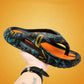 Bequeme Sommer-Flip-Flops mit dicken Sohlen