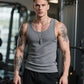 🏋️‍♂️ Ärmelloses Rippstrick-Tanktop – Robuste Baumwolle, betont Muskulatur & vielseitig kombinierbar!