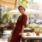 💖💃 Eleganter Jumpsuit mit V-Ausschnitt und weitem Bein – Elegant & Modern!