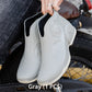 Herren wasserdichte Slip-On Regenstiefel