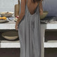 🥳2026 HOT SALE🥳💞50K+ SOLD!💖LAST DAY SALE 50% OFF!💃Women's Solid Color Backless Cami Dress